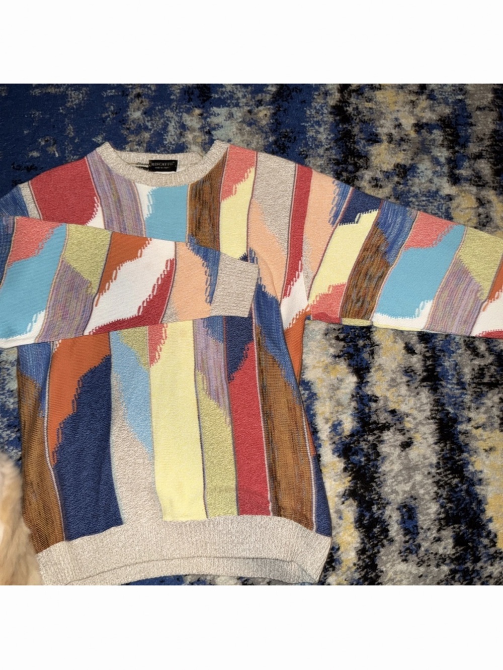 80s Sweater retro Miami Sweater - Multi